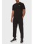 Streç Pamuklu Regular Fit Yüksek Bel Ribanalı Paça Jogger Pantolon Erkek Pantolon 7M000144 AF13538 UC001 2