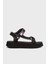 Logolu Platform Taban Cirtlı Sandalet Bayan Sandalet EN0EN02747 Bds 1