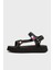 Logolu Platform Taban Cirtlı Sandalet Bayan Sandalet EN0EN02747 Bds 3