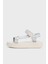 Logolu Platform Taban Cirtlı Sandalet Bayan Sandalet EN0EN02747 Acg 3