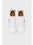 Logolu Deri Karışımlı Sneaker Ayakkabı Unisex Ayakkabı B6312 567 3