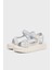 Logolu Platform Taban Cirtlı Sandalet Bayan Sandalet EN0EN02747 Acg 4
