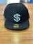 Dolar Usd Nakışlı Siyah Renk Hip Hop Snapback Rapper Basket Cap Şapka 2