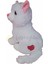 Kar Beyaz Peluş Kedi 28 cm--SKRADAPELUS47 2