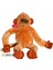 Sevimli Sensörle Harekete Duyarlı Ses Çıkaran Peluş Maymun 50 cm Monkey Kukuli 2