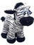Sevimli Çizgili Peluş Zebra 28 cm - Hediyelik Uyku ve Oyun Arkadaşı Peluş Eşek Zebra Oyuncak 1