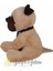Sevimli Oturan Buldog Peluş Dobi Köpek 30 cm 3