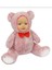 Halley Sevimli Gerçek Bebek Yüzlü Kırmızı Ayı 30 cm 1