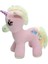 Sevimli Pembe Peluş Unicorn Pony At 40 cm 2