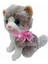 Miyavlayan Sevimli Sesli Yumuşacık Gri Peluş Kedi 20 cm - lik Uyku ve Oyun Arkadaşı 2