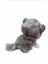 Miyavlayan Sevimli Sesli Yumuşacık Gri Peluş Kedi 20 cm - lik Uyku ve Oyun Arkadaşı 3