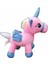 Sevimli Kanatlı Boynuzlu Gökkuşağı Unicorn Pony At Peluş Oyuncak 20cm - En Güzel 2