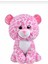 Sevimli Pembe Peluş Leopar Panter Kedi 17 cm 1