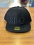 Kıng Nakışlı Siyah Renk Hip Hop Snapback Rapper Basket Cap Şapka 2