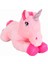 Sevimli Pembe Melek Unicorn Pony Peluş At Oyuncak 50 cm 1