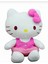 Lisanslı Peluş Hello Kitty 50 cm Fiyonklu Oyun ve Uyku Arkadaşı Peluş Kedi lik 1