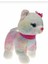 Sevimli Pembe Tokalı Peluş Kedi Uyku ve Oyun Arkadaşı Oyuncak Renkli Gökkuşağı 2