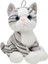 Sevimli Sesli Miyavlayan Peluş Kedi 28 cm / Doğum Günü Hediyesi / Uyku ve Oyun Arkadaşı 2