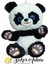Peluş Panda Ayı 25 cm Uyku ve Oyun Arkadaşı Oyuncak 1