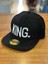 Kıng Nakışlı Siyah Renk Hip Hop Snapback Rapper Basket Cap Şapka 1