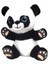 Sevimli Panda 28 cm ve Afacan Panda 15 cm Peluş - Hediye Seti 2