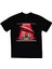 Siyah LED Zeppelin Baskılı T-Shirt 1