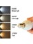 (2 adet) Şavk 5,5W (37W) Sarı Işık (3000K) E14 DUYLU (Ince Duy) LED Kıvrık Ampul 5