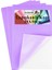 Lila Yapışkanlı Keçe 35X50 cm 3 Adet 2.0 mm Kendinden Yapışkanlı Renkli Hobi Keçesi Elişi Keçe Kumaşı Anasınıfı 1