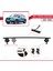 Opel/vauxhall Crossland x 2017-2020 Arası ile Uyumlu Ace-4 Ara Atkı Tavan Barı Siyah 2 Adet 3