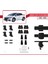 Honda Civic 9 (Fk) Hb 2012-2015 Arası ile Uyumlu Ace-4 Ara Atkı Tavan Barı Siyah 2 Adet 5
