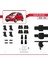 Suzuki Splash 2008-2014 Arası ile Uyumlu Ace-4 Ara Atkı Tavan Barı Siyah 2 Adet 5