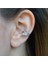 Kelebek Earcuff Sıkıştırma Kıkırdak Küpesi Delik Gerektirmez Ince Taşlı Earcuff 3