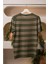 Bisiklet Yaka Çizgili Rayon Kumaş Slimfit T-Shirt 4