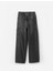 Erkek Çocuk Siyah Pull-On Baggy Kargo Jean Pantolon 3