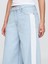 Kadın Mavi Mid Rise Ultrasoft Baggy Jean Pantolon 2