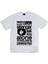 The Doors Baskılı Unisex %100 Pamuk Beyaz T-Shirt 1