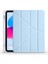 Apple iPad 11.nesil 2025 Kılıf Zore Tri Folding Kalem Bölmeli Standlı Kılıf - Mavi 1