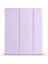 Apple iPad Air 13 2025 M3 Zore Smart Cover Kalem Bölmeli Standlı 1-1 Kılıf - Lila 1
