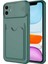 Apple iPhone 11 Uyumlu ​Kartix Kapak-Kırmızı 5