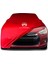 Citroen Ds4 (2011 - 2015) Kırmızı Kumaş Araba Branda Logolu Kumaş Araba Brandası Penye Oto Branda 1