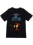 Unisex Siyah LED Zeppelin Baskılı T-Shirt 1