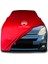 Citroen Berlingo 2 (2008 - 2018) Kırmızı Kumaş Araba Branda Logolu Kumaş Araba Brandası Penye Oto Branda 1
