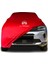 Citroen C5 Aircross (2017 - ) Kırmızı Kumaş Araba Branda Logolu Kumaş Araba Brandası Penye Oto Branda 1