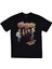 Unisex Siyah Aerosmith Baskılı T-Shirt 1