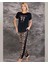Leopar Desen Üst-Alt Pijama Takım 1