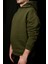 Erkek Kol Dikiş Detaylı Rahat Kesim Kapüşonlu Sweatshirt 1
