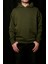 Erkek Kol Dikiş Detaylı Rahat Kesim Kapüşonlu Sweatshirt 2