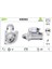 12V Marş Motoru 12 Diş 1.2 Kw Ford Ford Focus/kuga/c-Max-Volvo S60/S80/V40/V70 (Start-Stop) 1