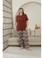 Battal Boy Pamuklu Kadın Pijama Takımı 3