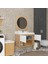 Azura 80 cm Banyo Dolabı Alt Modül ve Aynalı Üst Takım – Ahşap Beyaz 5